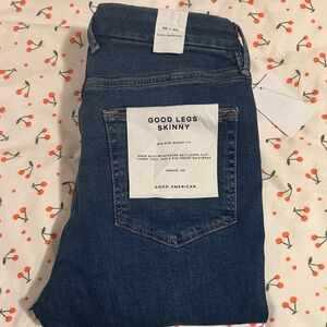 Good American Dark Blue Skinny Jeans